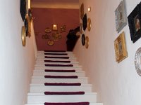 alte apotheke weitra 021  stiegenaufgang in den ersten stock, gebau um 1820